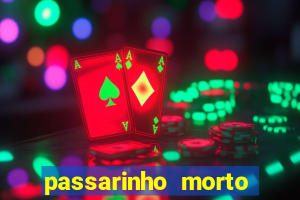 passarinho morto significado espiritual